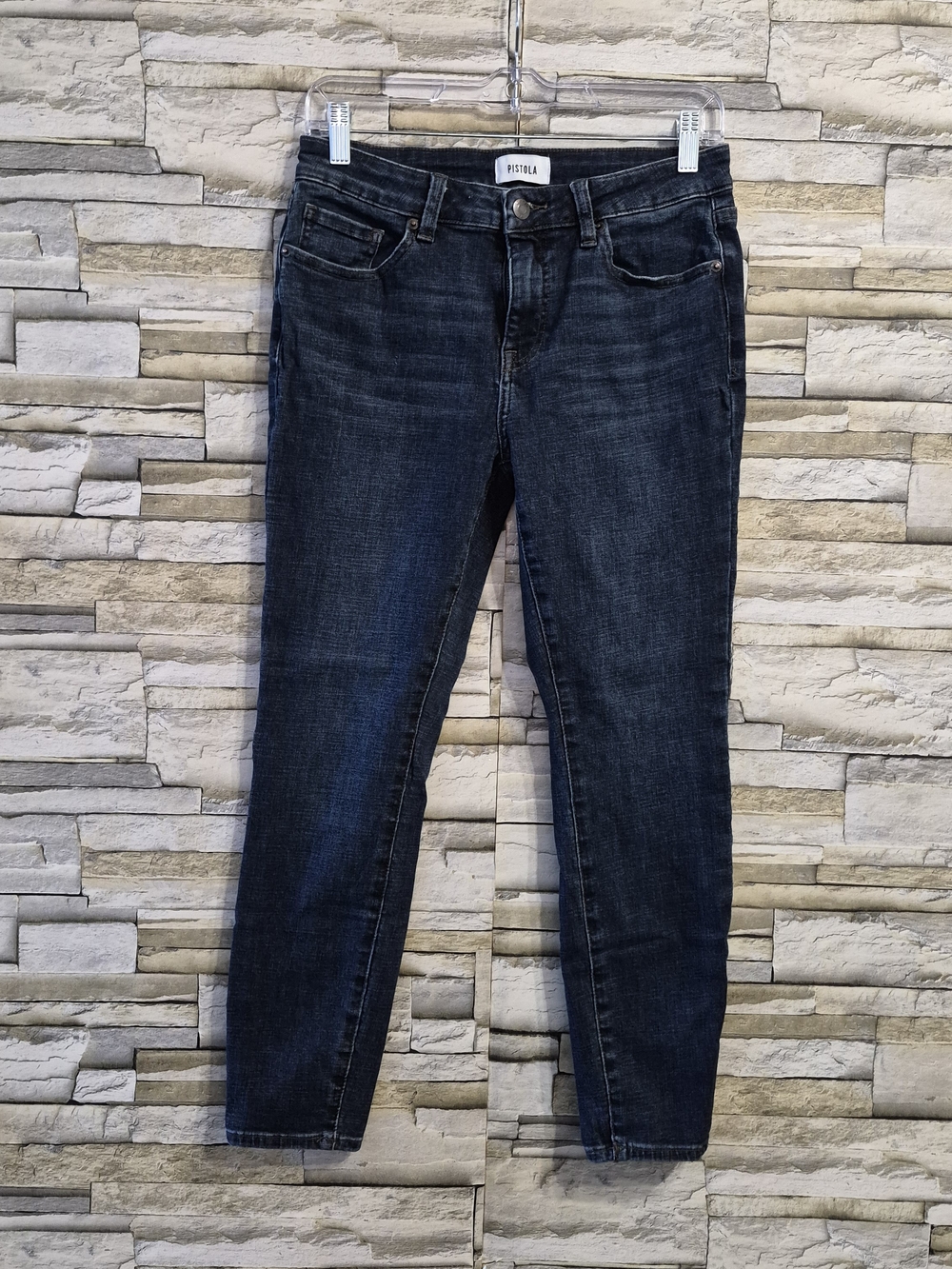 Pistola Skinny Jeans Women's Size 28 Dark Wash Everyday Denim Casual Cotton